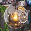 Ripoll Lámparas suspendidas, Luminarias esféricas, Lámpara colgante de clúster Ahumado, 4 luces