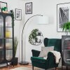 Soungou Lámpara de pie Cromo, Negro, 1 luz
