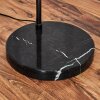 Soungou Lámpara de pie Cromo, Negro, 1 luz