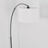 Soungou Lámpara de pie Cromo, Negro, 1 luz