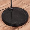 Sabadim Lámpara de pie Cromo, Negro, 1 luz