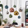 Ripoll Lámparas suspendidas, Luminarias esféricas, Lámparas colgantes Crudo, Negro, 8 luces