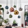 Ripoll Lámparas suspendidas, Luminarias esféricas, Lámparas colgantes Crudo, Negro, 8 luces