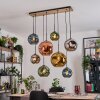 Ripoll Lámparas suspendidas, Luminarias esféricas, Lámparas colgantes Crudo, Negro, 8 luces