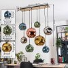 Ripoll Lámparas suspendidas, Luminarias esféricas, Lámparas colgantes Crudo, Negro, 8 luces