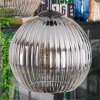 Koyoto Lámparas suspendidas, Luminarias esféricas, Lámpara colgante de clúster Colores ámbar, Transparente, Ahumado, 4 luces