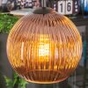 Koyoto Lámparas suspendidas, Luminarias esféricas, Lámpara colgante de clúster Azul, Verde, Color cobre, 4 luces