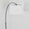 Bassagoda Lámpara de pie Cromo, Negro, 1 luz