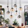 Gastor Lámparas suspendidas, Luminarias esféricas, Lámparas colgantes Colores ámbar, Transparente, Ahumado, 8 luces
