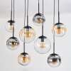 Gastor Lámparas suspendidas, Luminarias esféricas, Lámparas colgantes Colores ámbar, Transparente, Ahumado, 8 luces