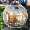Koyoto Luminarias esféricas, Lámpara colgante de clúster Colores ámbar, 4 luces