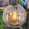 Koyoto Luminarias esféricas, Lámpara colgante de clúster Colores ámbar, 4 luces