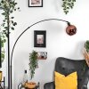 Koyoto Lámpara de pie, Lámparas de pie tipo arco Negro, 1 luz