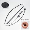 Koyoto Lámpara de pie, Lámparas de pie tipo arco Negro, 1 luz