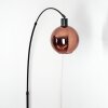 Koyoto Lámpara de pie, Lámparas de pie tipo arco Negro, 1 luz