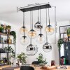 Gastor Lámparas suspendidas, Luminarias esféricas, Lámparas colgantes Colores ámbar, Cromo, Transparente, Ahumado, 8 luces