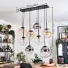 Gastor Lámparas suspendidas, Luminarias esféricas, Lámparas colgantes Colores ámbar, Transparente, Ahumado, 8 luces