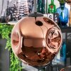 Ripoll Lámparas suspendidas, Luminarias esféricas, Lámpara colgante de clúster Color cobre, 4 luces