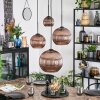Koyoto Lámparas suspendidas, Luminarias esféricas, Lámpara colgante de clúster Color cobre, 4 luces