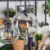 Koyoto Lámparas suspendidas, Luminarias esféricas, Lámparas colgantes Colores ámbar, Transparente, Ahumado, 6 luces
