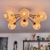 Basto Plafones Crudo, 8 luces