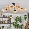 Basto Plafones Crudo, 8 luces