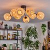 Basto Plafones Crudo, 8 luces