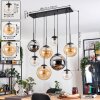 Gastor Lámparas suspendidas, Luminarias esféricas, Lámparas colgantes Colores ámbar, Cromo, Transparente, Ahumado, 8 luces