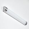 Morges Lámpara de espejos LED Cromo, Blanca, 1 luz