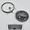 Ruosina Aplique para exterior LED Antracita, 1 luz