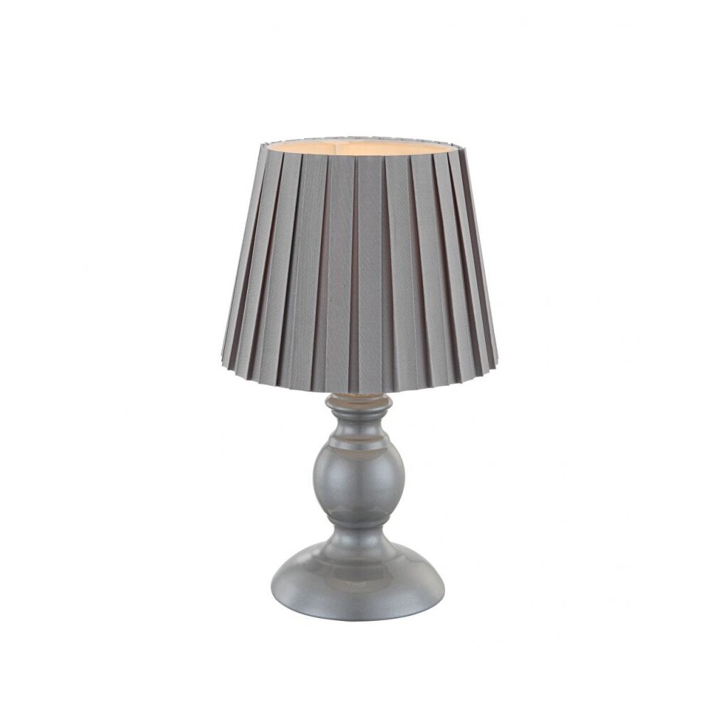 Globo Lámpara de mesa Gris, 1 luz main product photo