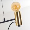 Gnarp Lámpara Colgante Negro-dorado, 4 luces