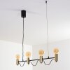 Gnarp Lámpara Colgante Negro-dorado, 4 luces