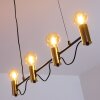 Gnarp Lámpara Colgante Negro-dorado, 4 luces