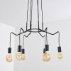 Cuyama Lámpara Colgante Negro, 6 luces