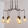 Cuyama Lámpara Colgante Negro, 6 luces