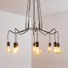 Cuyama Lámpara Colgante Negro, 4 luces