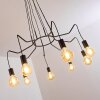 Cuyama Lámpara Colgante Negro, 4 luces