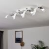 Rezat Lámpara de Techo LED Blanca, 1 luz