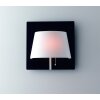 Luce-Design Wharol Aplique LED Negro, 1 luz
