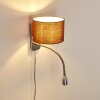 Wiby Aplique LED Níquel-mate, 2 luces