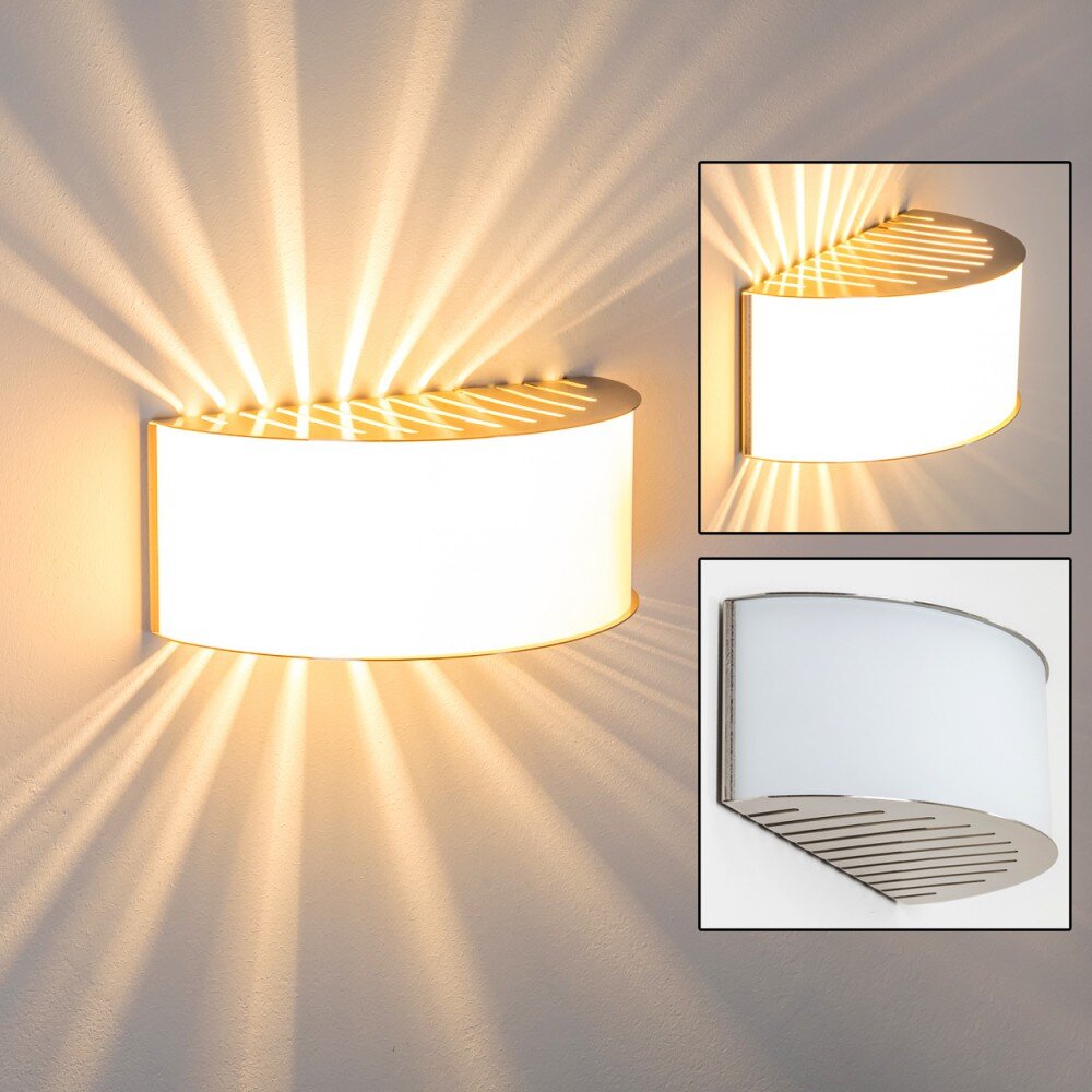 PESARO Aplique Níquel-mate, 1 luz main product photo