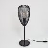 Forel Lámpara de mesa Negro, 1 luz