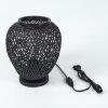 Solera Lámpara de mesa Negro, 1 luz