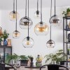 Koyoto Lámparas suspendidas, Luminarias esféricas, Lámparas colgantes Colores ámbar, Transparente, Ahumado, 8 luces