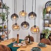 Koyoto Lámparas suspendidas, Luminarias esféricas, Lámparas colgantes Colores ámbar, Transparente, Ahumado, 6 luces