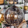 Koyoto Lámparas suspendidas, Luminarias esféricas, Lámparas colgantes Colores ámbar, Ahumado, 6 luces