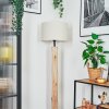 Soungou Lámpara de pie Crudo, Negro, 1 luz