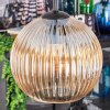 Koyoto Lámparas suspendidas, Luminarias esféricas, Lámpara colgante de clúster Colores ámbar, 4 luces