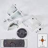 Naofe Aplique de exterior, Apliques Blanca, 1 luz